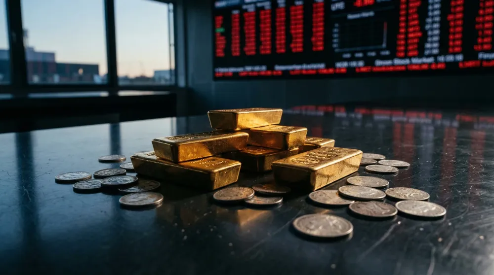 Goud en zilver kelderen: edelmetalen falen als safe haven te midden van Iran-onrust Afbeelding bij bericht